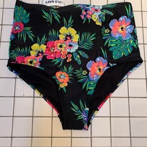 Old Navy High Waisted Bikini Bottoms